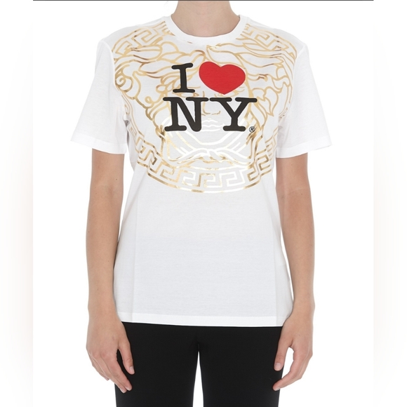 Flash Sale⚡️ Host pick🌟VERSACE I Love NY T-Shirt, Optical White - Picture 1 of 7